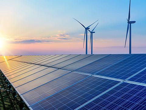 Förnybara energislag som sol-och vindkraft är en viktig del för att minska våra koldioxidutsläpp. ABB:s skalbara paketlösningar för energilagring gör det möjligt att lagra energin tills dess att den är redo att användas.
