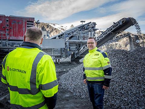 Elektrifieringen gör det hållbart att krossa sten