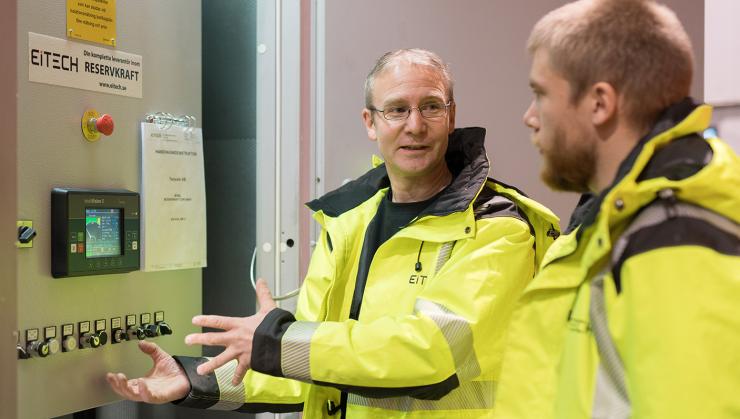 Eitech bidrar med en mix av specialistkompetens för avbrottsfri elförsörjning till sjukhuset i Skövde