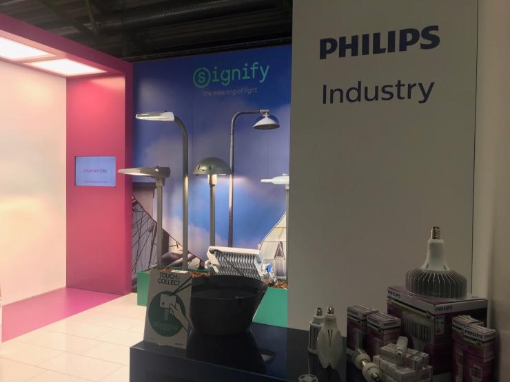 Signify på EasyFairs elmässan