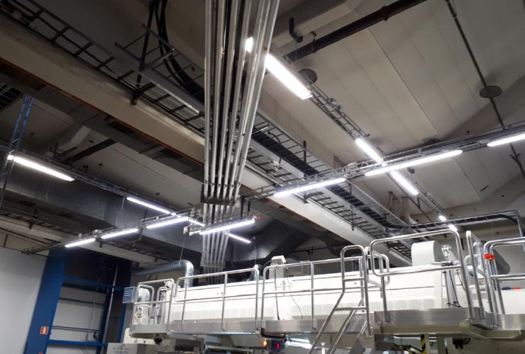 Smartare belysning för smartare företag – Flextrus installerar Interact Pro