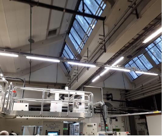 Smartare belysning för smartare företag – Flextrus installerar Interact Pro