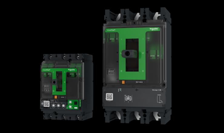 Schneider Electric presenterar en ny generation isolerkapslad effektbrytare ComPacT NSX/NSXm