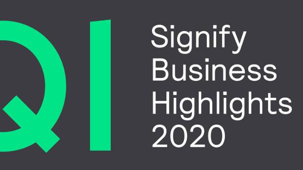 Signify Q1 Business Highlights 2020