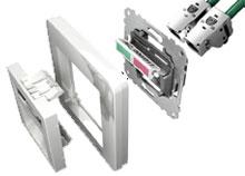 Exxact datauttag med modularjack