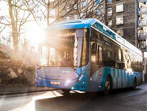 Smart depåladdning från ABB för Göteborgs nya elbussar