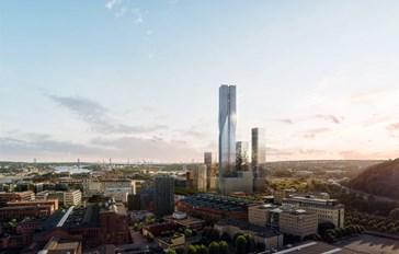 Bravida installerar för 380 miljoner i Karlatornet, Göteborgs första skyskrapa