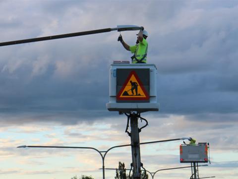 ONE Nordic sköter den offentliga belysningen i Kalmar län
