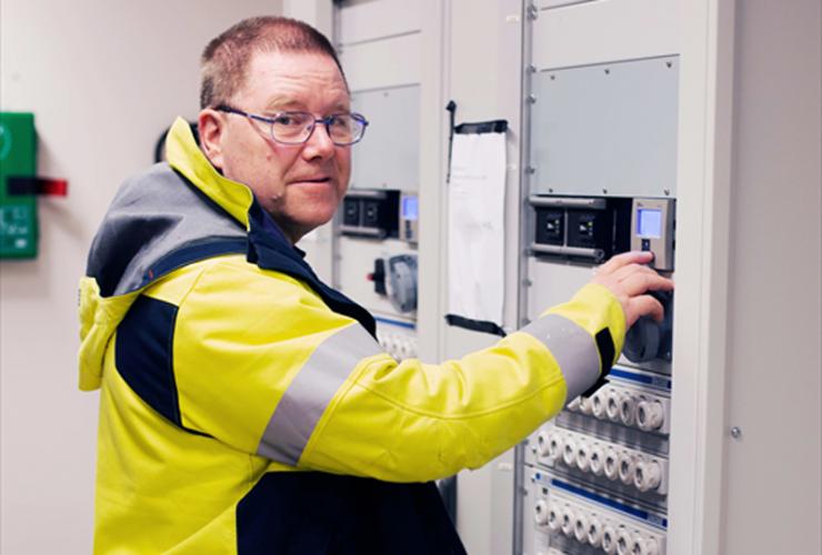 Per Fransson underhållsingenjör på Kalmar Energi