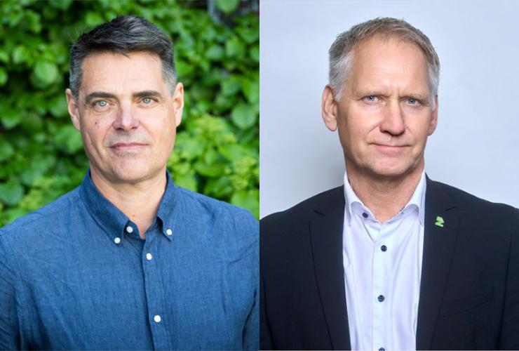 Mikael Pettersson och Henrik Junzell