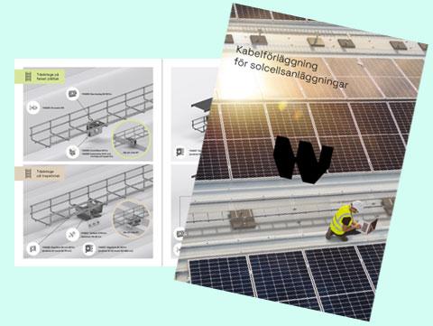 Smidigt kabelmontage för solcellsanläggningar med Wibe och Defem