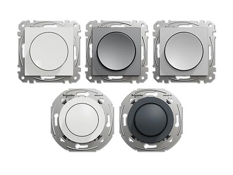 Nya möjligheter med vriddimrar i LED för Exxact och Renova