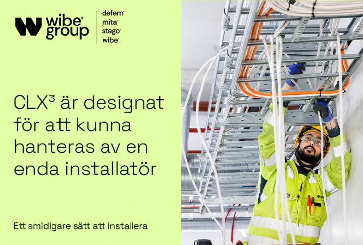 Användarvänlig installation med CLX³